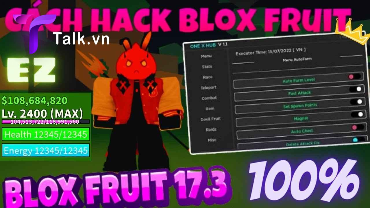 Những điều cần chú ý khi download Hack Blox Fruit 