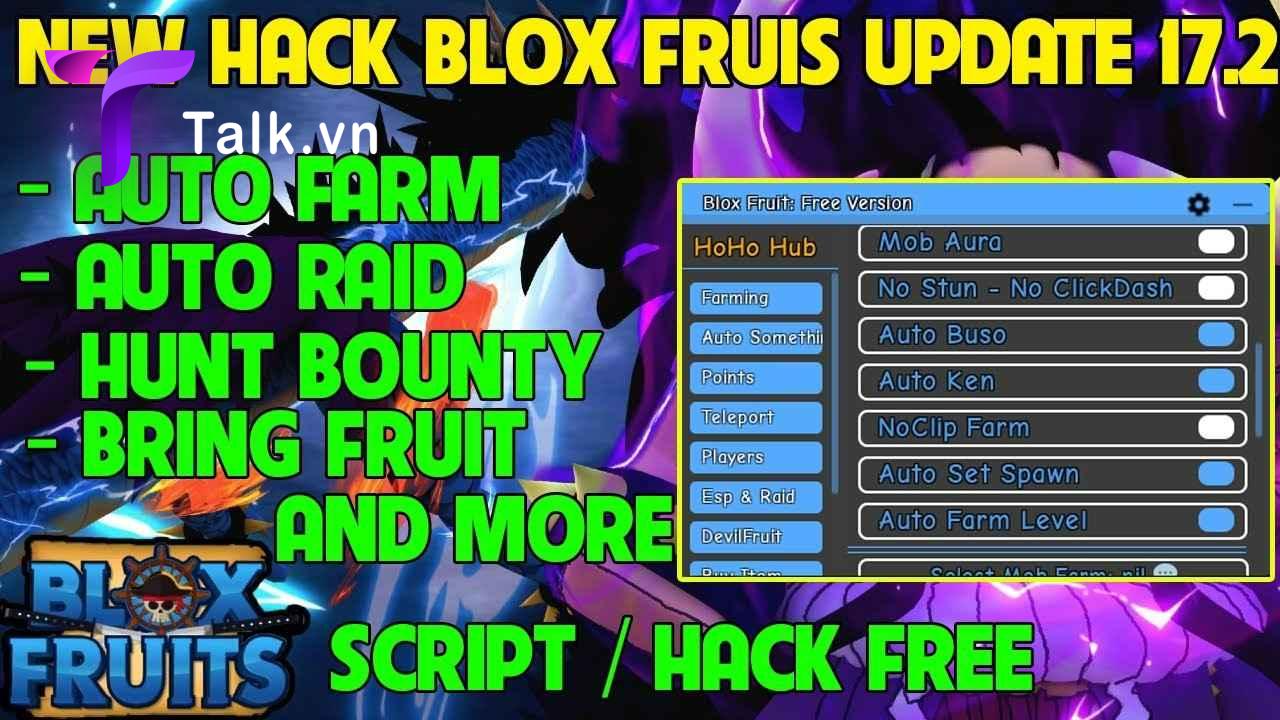 Điều kiện hack blox fruit trên điện thoại