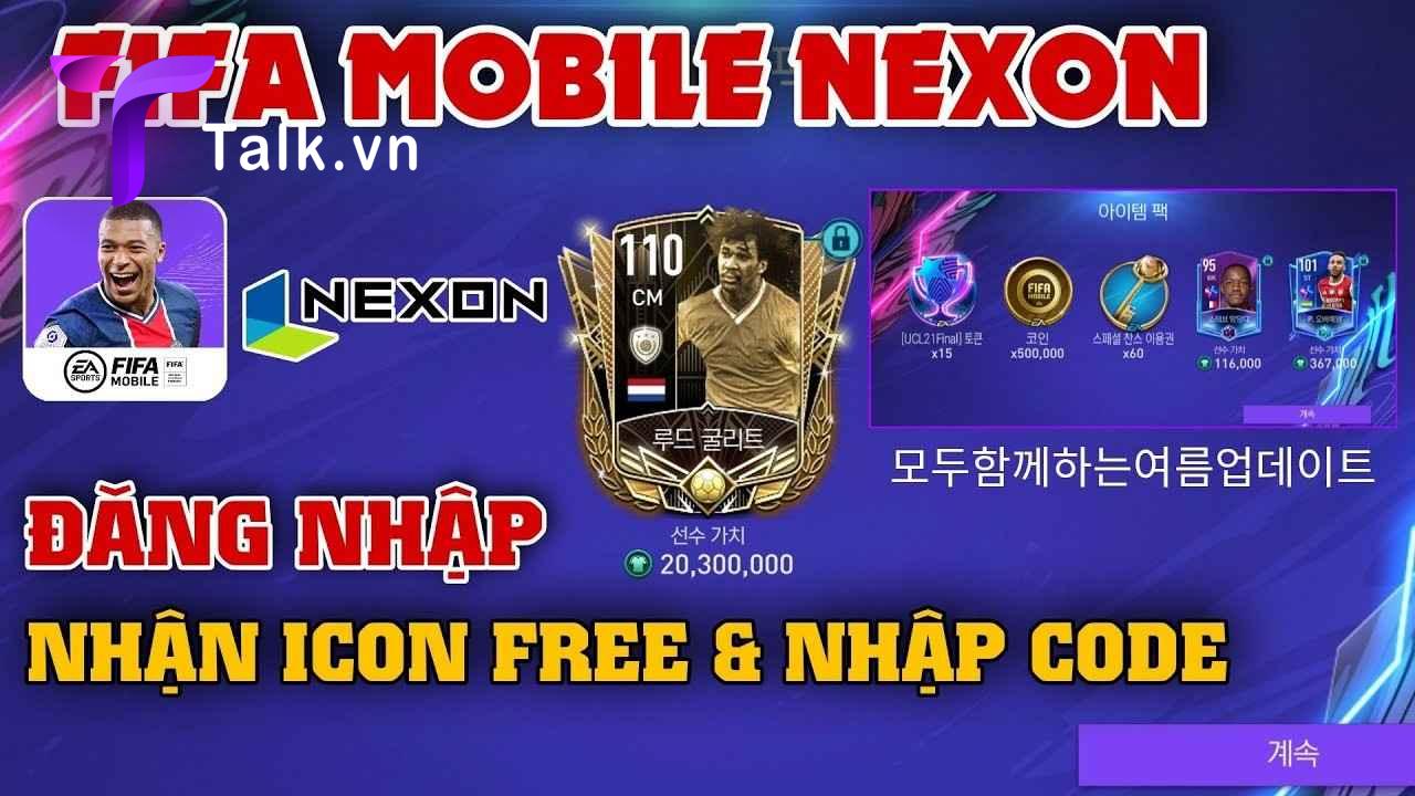 fifa-mobile-nexon-code-han-quoc-talk