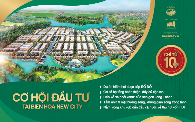 Dự án Biên Hòa New City có gì đặc biệt?