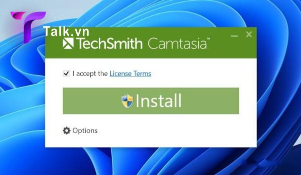 Camtasia Studio 9 - chạy install