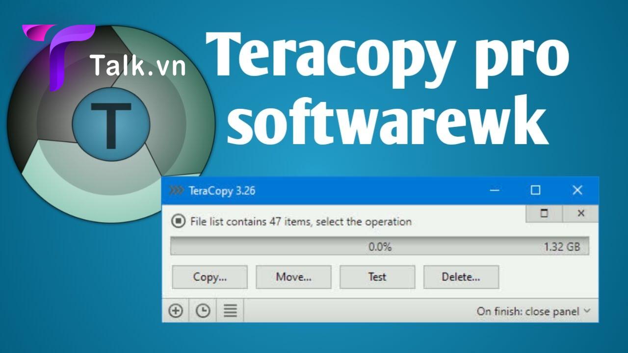 Download Teracopy | Phần mềm sao chép dữ liệu nhanh nhất