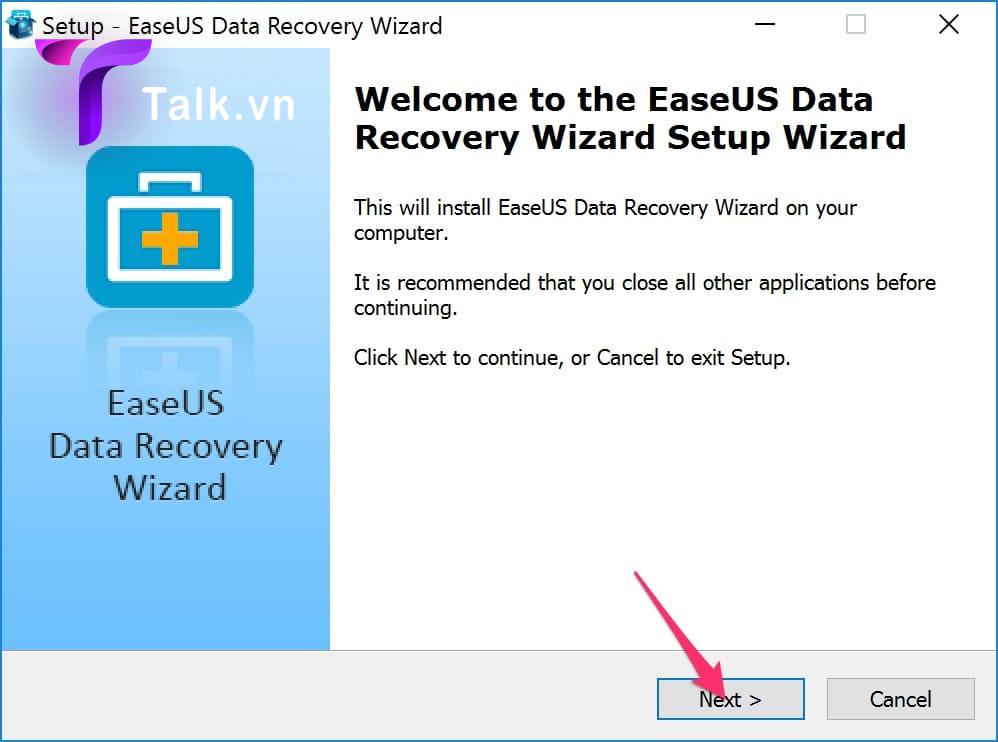 Cách tải ứng dụng EaseUS Data Recovery Wizard FULL