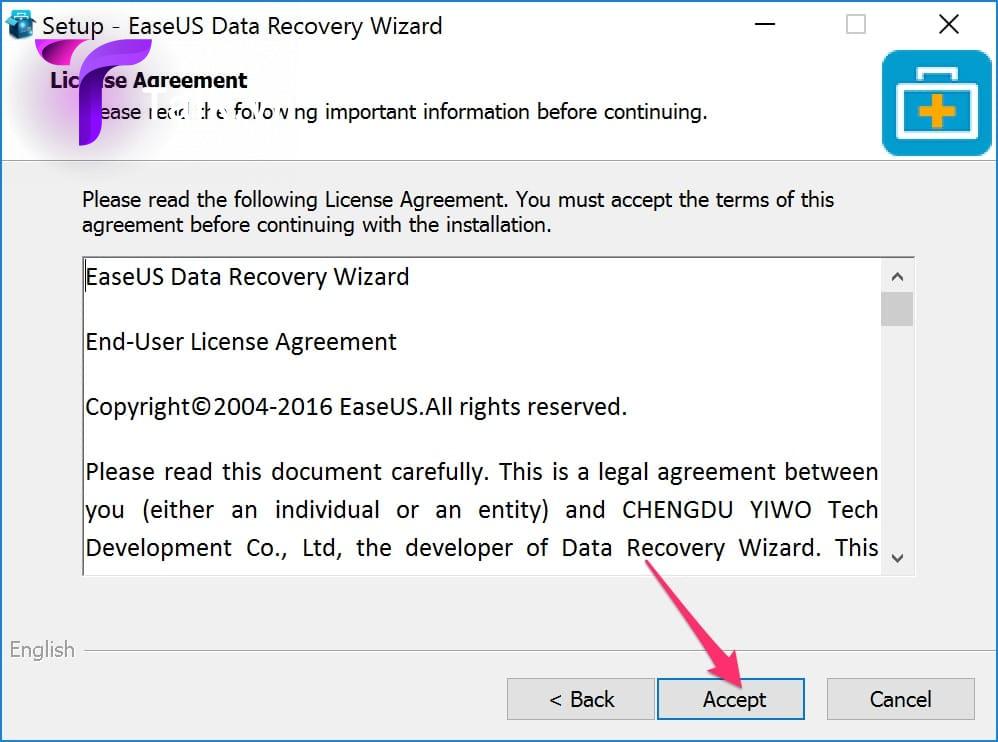 Cách tải ứng dụng EaseUS Data Recovery Wizard
