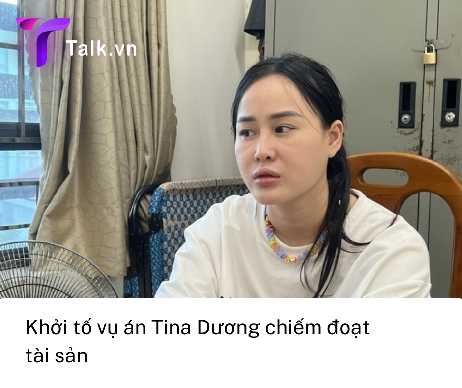 Khởi tố vụ án Tina Dương chiếm đoạt tài sản