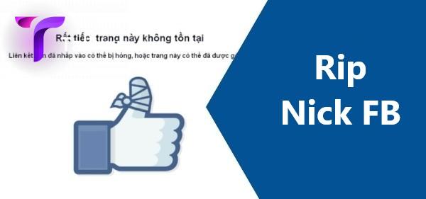Rip nick fb là gì? Làm sao để chống rip acc facebook?
