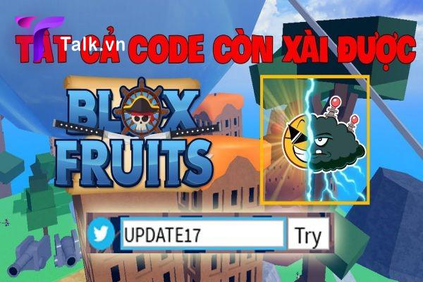 Có code Blox Fruit trái ác quỷ hay không?