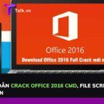 Hướng dẫn crack office 2016 cmd, File Script vĩnh viễn